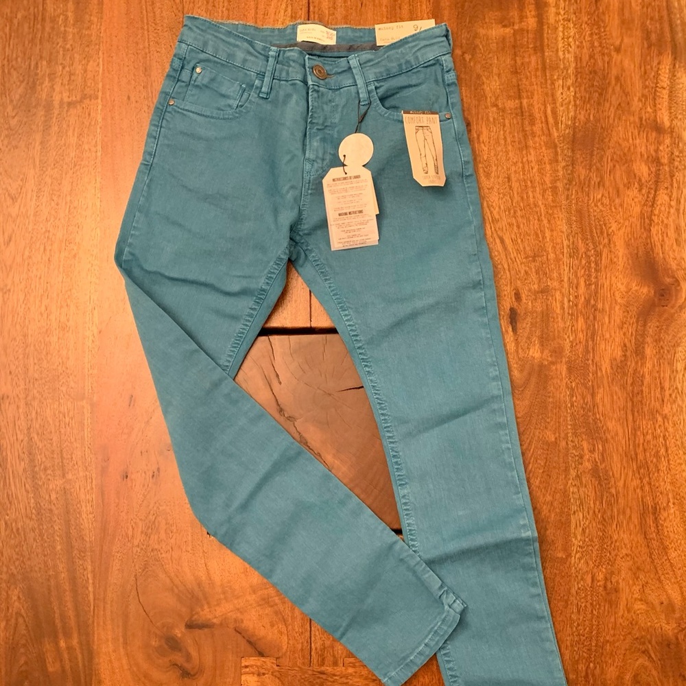 Zara Boys - Skinny fit comfort pant - Teal